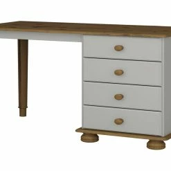 Steens Richmond Grey And Pine Dressing Table