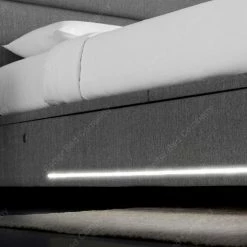 Beds Kaydian Chilton Artemis Light Grey Ottoman Bed Frame