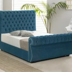 Hydie Beds Wicker Fabric Bed