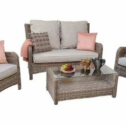 Signature Weave Alexandra 2 Seater Sofa Set Baths