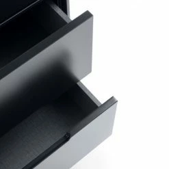 Julian Bowen Alicia 2 Door Combination Wardrobe Anthracite Baths