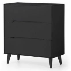Julian Bowen Alicia 3 Drawer Chest Anthracite