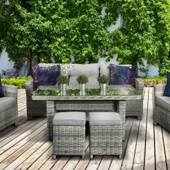 Baths Signature Weave AMY Sofa Dining Set