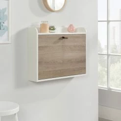 Baths Teknik Avon Leather Handled Wall Desk