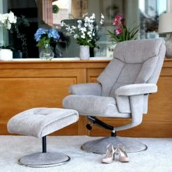 GFA Biarritz Recliner And Foot Stool