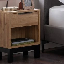 Julian Bowen Bali 1 Drawer Bedside