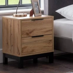Julian Bowen Bali 2 Drawer Bedside