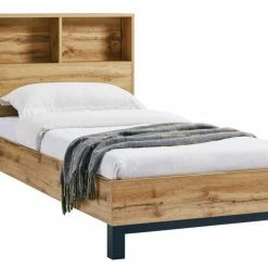 Beds Julian Bowen Bali Bookcase Headboard Bed