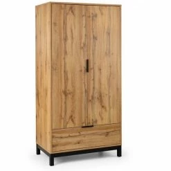 Julian Bowen Bali 2 Door 1 Drawer Wardrobe