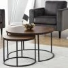 Baths Julian Bowen Bellini Round Nesting Coffee Table