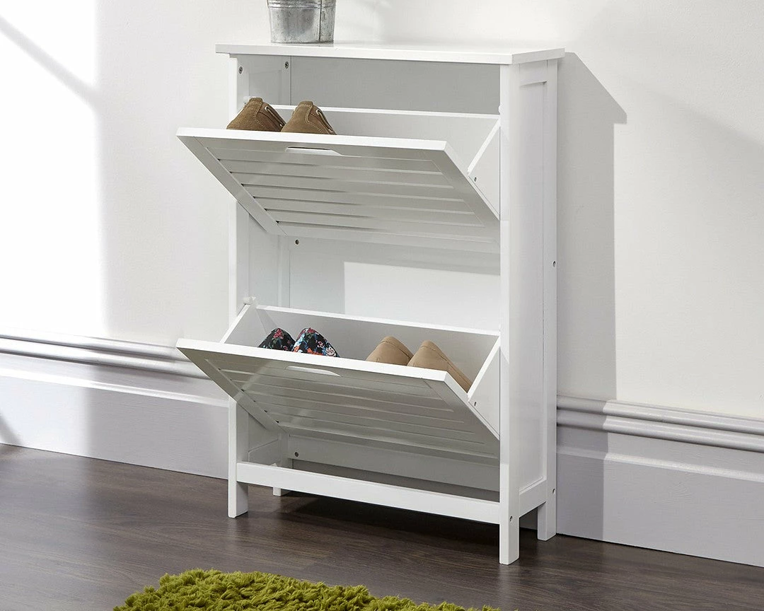 GFW Bergen Two Tier Shoe Cabinet