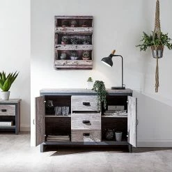 GFW Furniture GFW Boston 2 Door 3 Drawer Sideboard