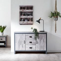 GFW Furniture GFW Boston 2 Door 3 Drawer Sideboard