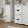 GFW Colonial 4 Drawer + 1 Door Bathroom Unit Baths
