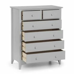 Julian Bowen Cameo 4+2 Drawer Chest Dove Grey