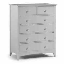 Julian Bowen Cameo 4+2 Drawer Chest Dove Grey