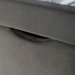 Julian Bowen Capri Fabric Bed Frame Dark Grey