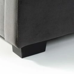 Julian Bowen Capri Fabric Bed Frame Dark Grey