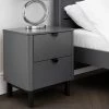 Julian Bowen Chloe 2 Drawer Bedside