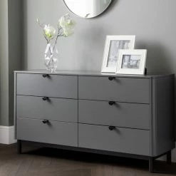 Baths Julian Bowen Chloe 6 Drawer Chest