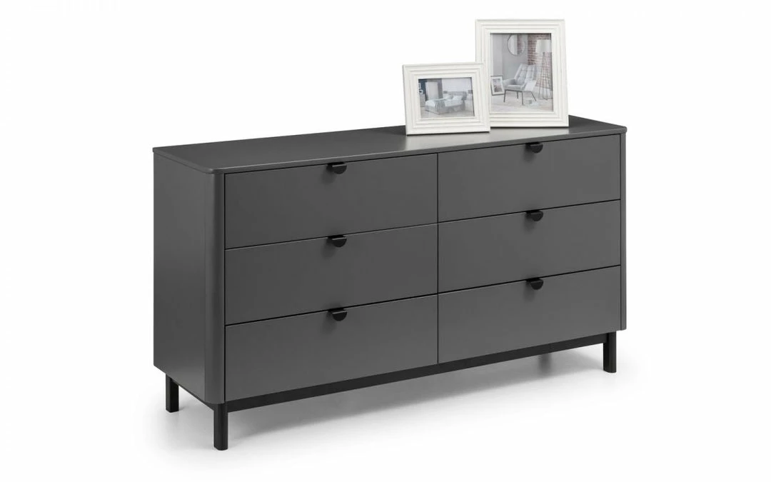 Baths Julian Bowen Chloe 6 Drawer Chest