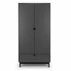 Baths Julian Bowen Chloe 2 Door 1 Drawer Wardrobe