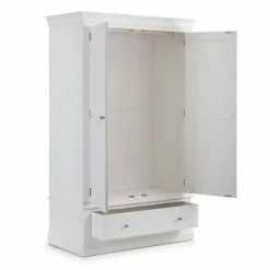 Baths Julian Bowen Clermont 2 Door 1 Drawer Wardrobe