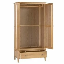 Julian Bowen Cotswold 2 Door 1 Drawer Wardrobe