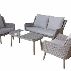 Signature Weave Danielle 4 Seat Sofa Set