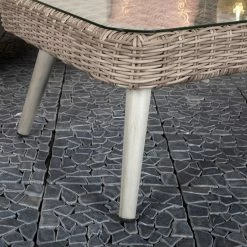 Baths Signature Weave Danielle 5 Seat Sofa Set