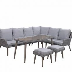 Signature Weave Danielle Corner Sofa Dining Baths