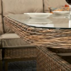 Signature Weave Diana Corner Dining Sofa Set