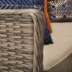 Signature Weave Edwina Corner Dining Mixed Nature Weave Baths