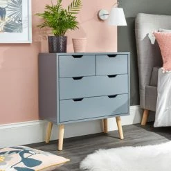 GFW Nyborg 2+2 Drawer Chest GFW Furniture