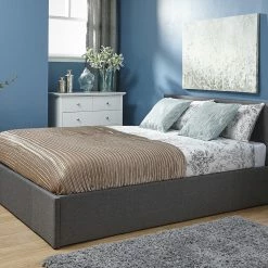 GFW Side Lift Fabric Ottoman Bed Beds