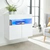 GFW Galicia Wall Mounted Sideboard With LED GFW Furniture