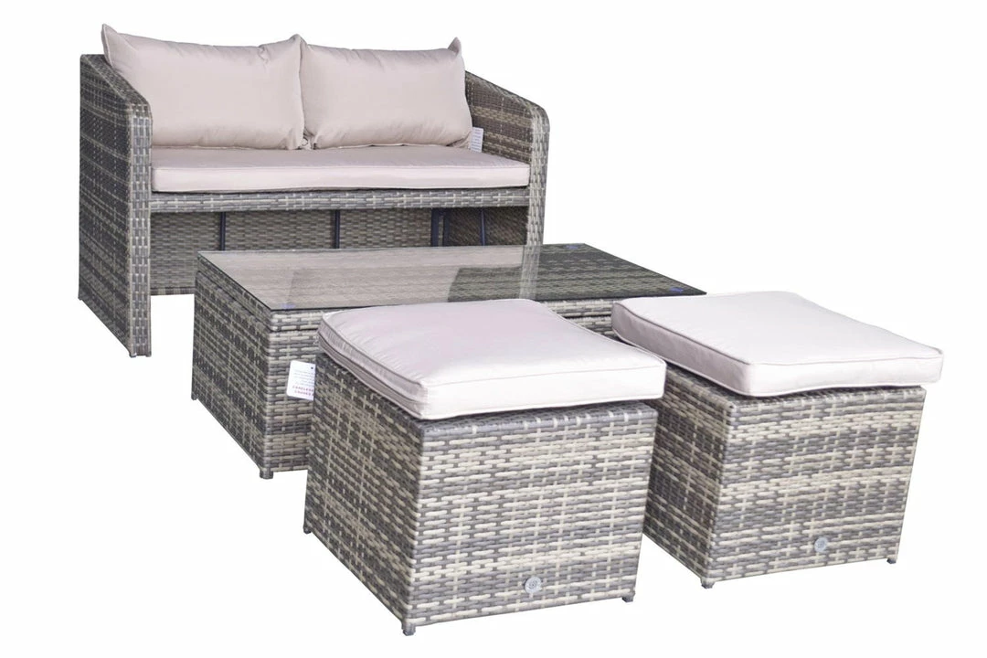 Signature Weave Gemma Sofa Dining Set Baths