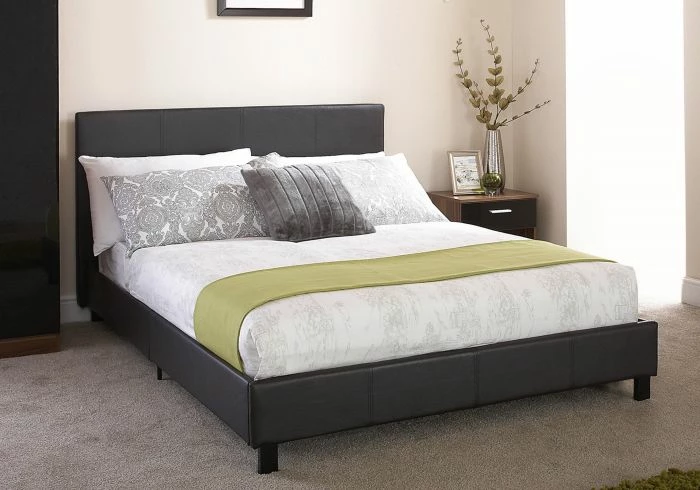 Beds GFW Leather Bed In A Box