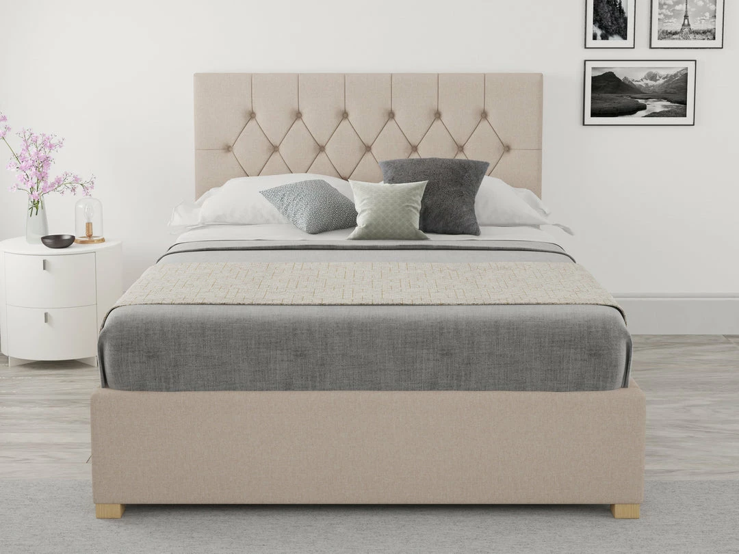 Better Bed Company Better Finchen Natural Ottoman Bed Beds