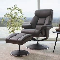 GFA Biarritz Recliner And Foot Stool