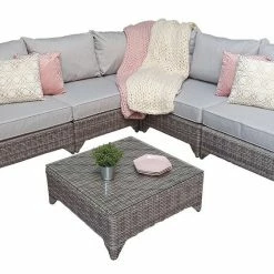 Signature Weave Helena Modular Corner Sofa Set Baths