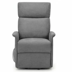 Julian Bowen Helena Rise And Recliner Charcoal Fabric