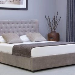 Emporia Beds Kensington Wing Fabric Ottoman Bed