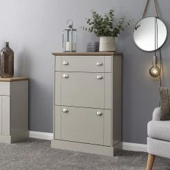 GFW Kendal Deluxe Shoe Cabinet