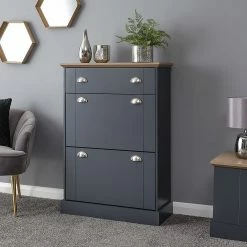 GFW Kendal Deluxe Shoe Cabinet