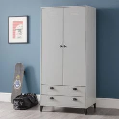 Baths Julian Bowen Lakers Locker 2 Door Wardrobe