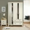 GFW Lancaster 3 Door 2 Drawer Wardrobe Baths