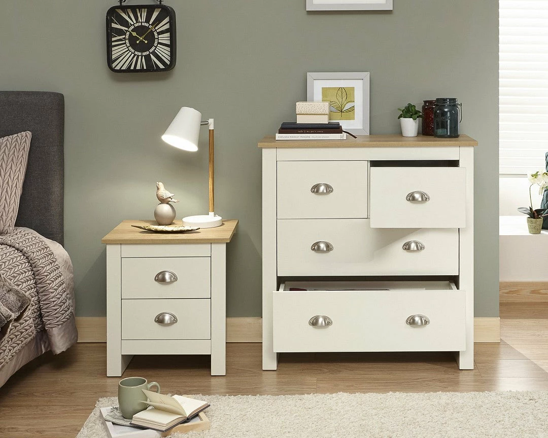 GFW Lancaster 2 + 2 Drawer Chest