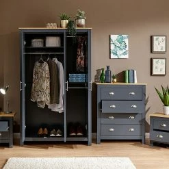 GFW Lancaster 4 Piece Bedroom Set