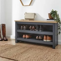 GFW Furniture GFW Lancaster Simple Shoe Bench